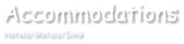 Accommodations Hotels/Motels/Inns